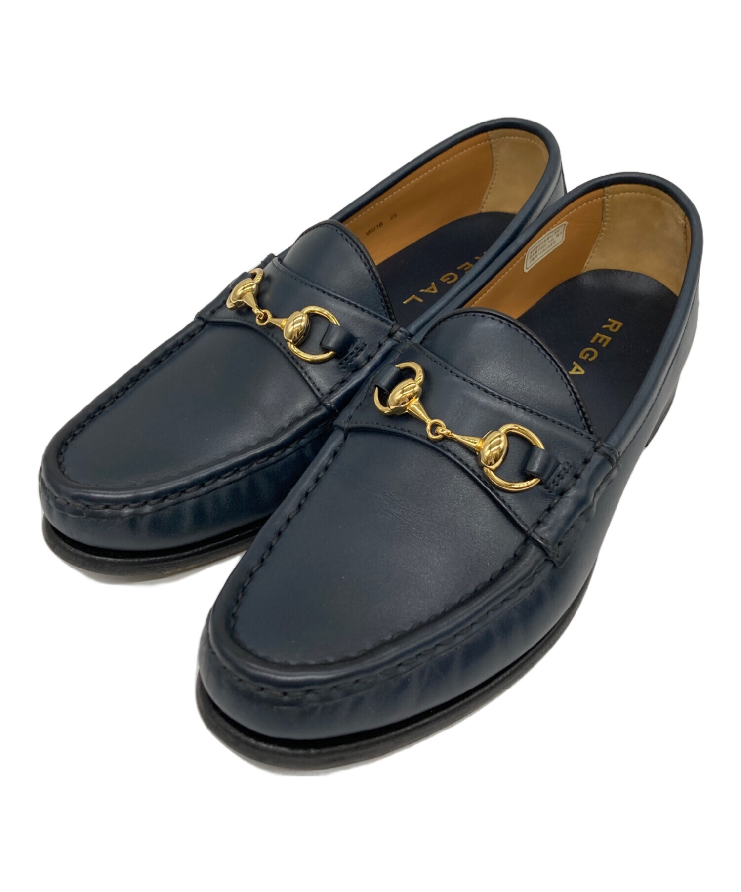 中古・古着通販】REGAL (リーガル) ビットローファー ネイビー サイズ 