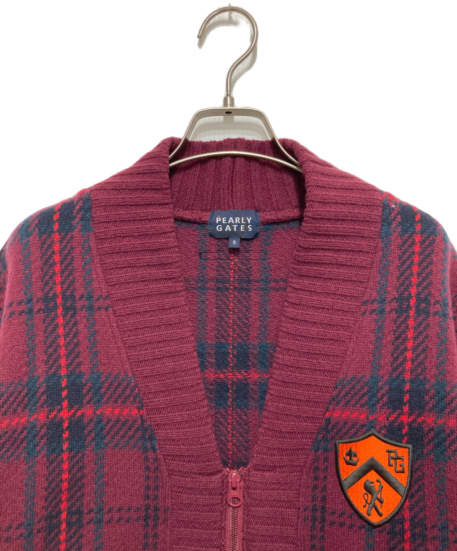 中古・古着通販】PEARLY GATES (パーリーゲイツ) ニットジャケット