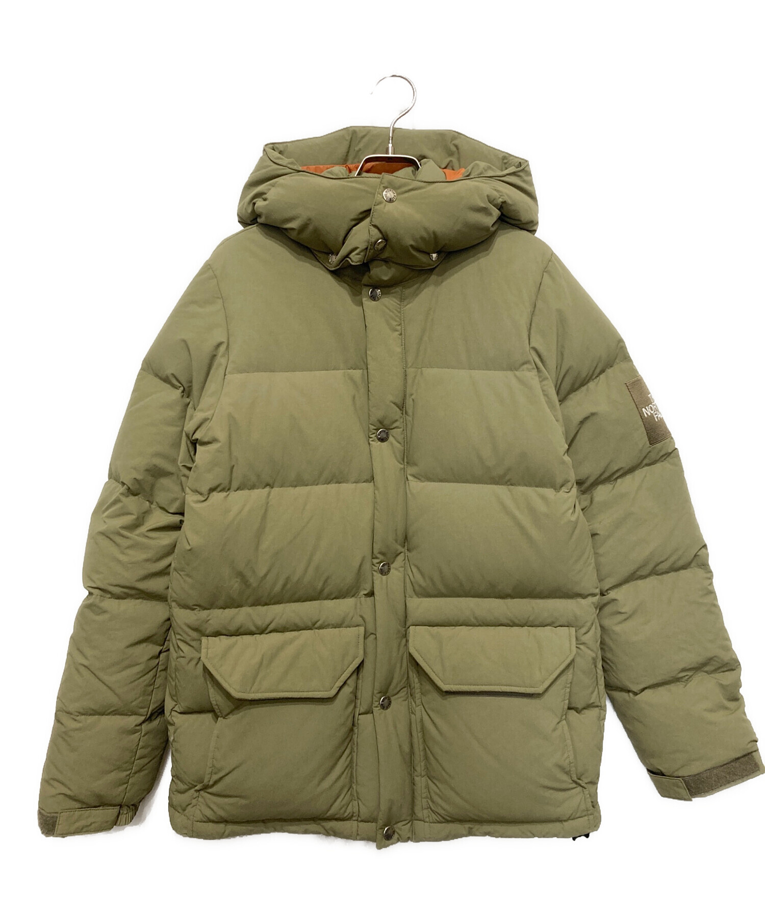 【中古美品】Mサイズ ノースフェイス キャンプシェラ フード付きダウンジャケット 中古・古着通販】THE NORTH FACE (ザ ノース フェイス) キャンプ