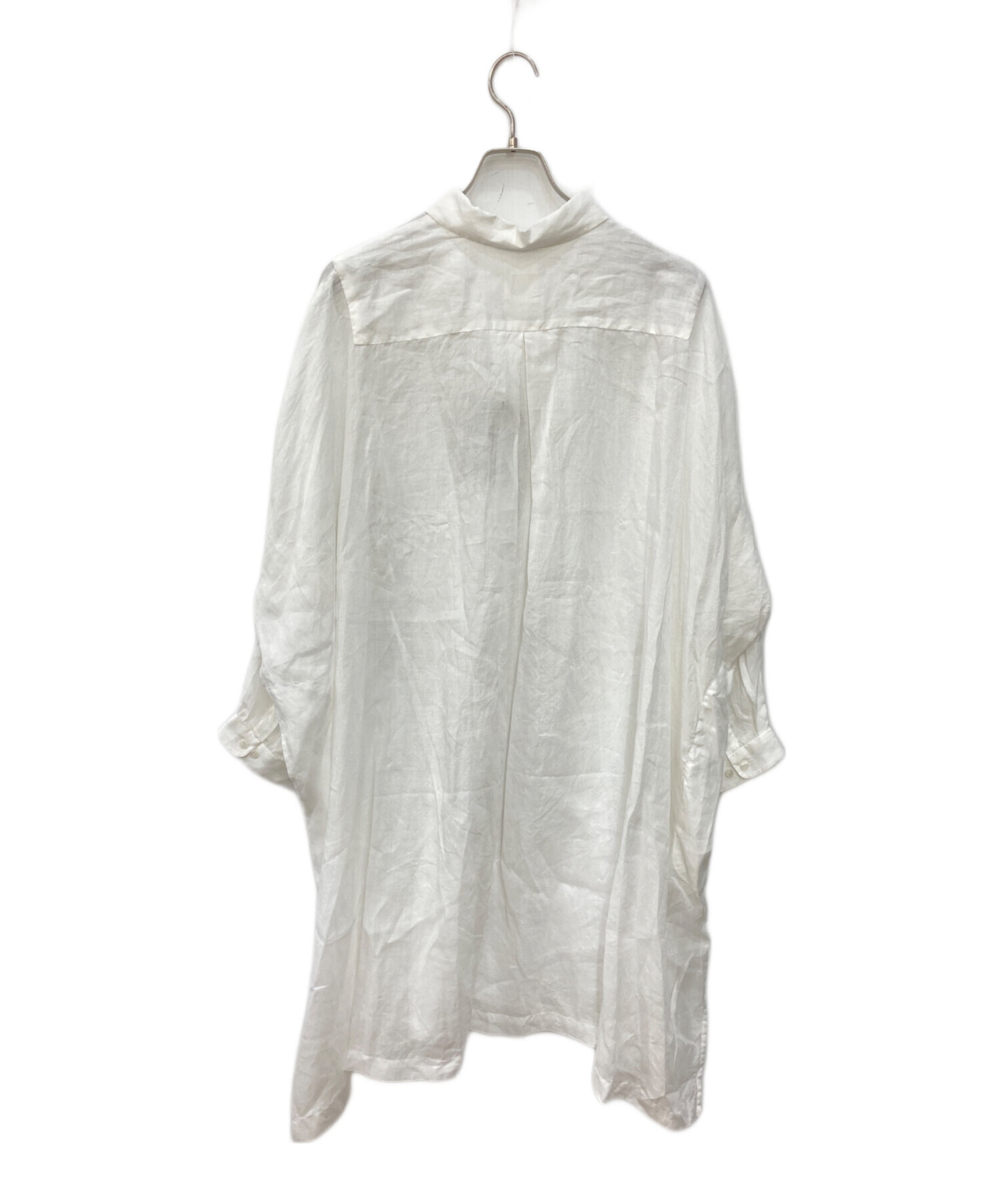 中古・古着通販】5W (ファイブワット) Poncho Shirt ホワイト サイズ