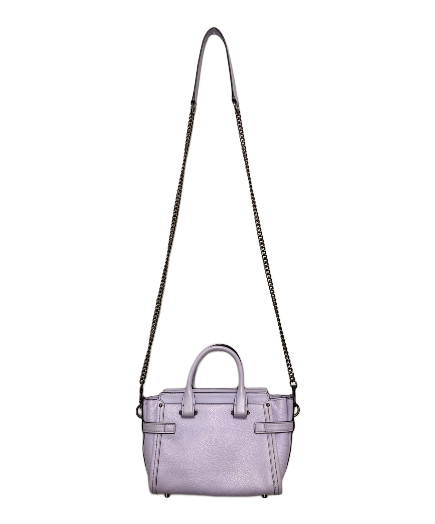 中古・古着通販】COACH (コーチ) 2WAYショルダーバッグ パープル 
