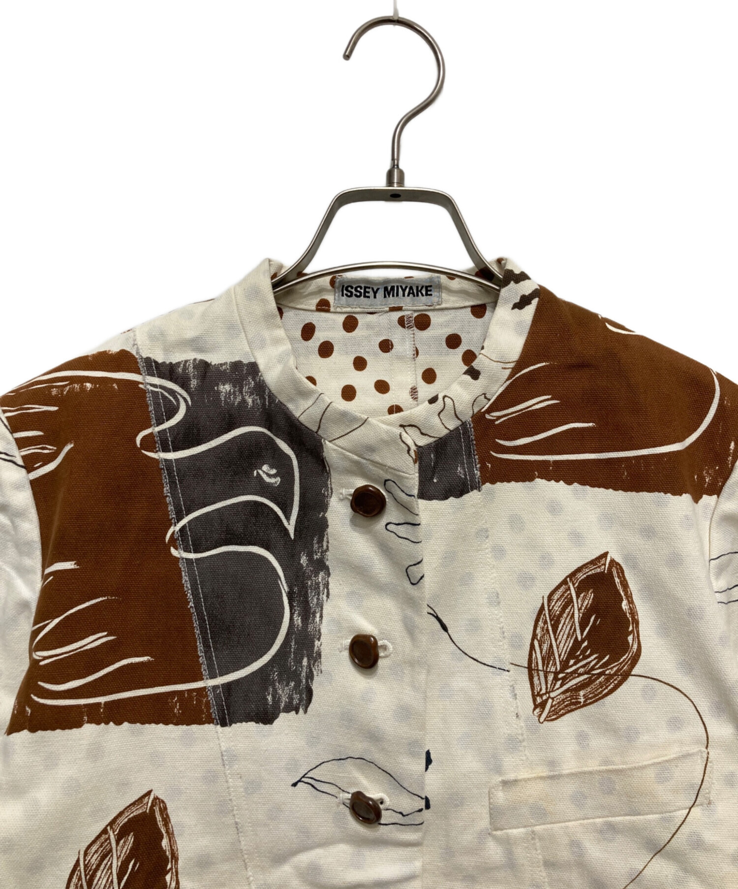 中古・古着通販】ISSEY MIYAKE (イッセイミヤケ) ペイントマオカラー