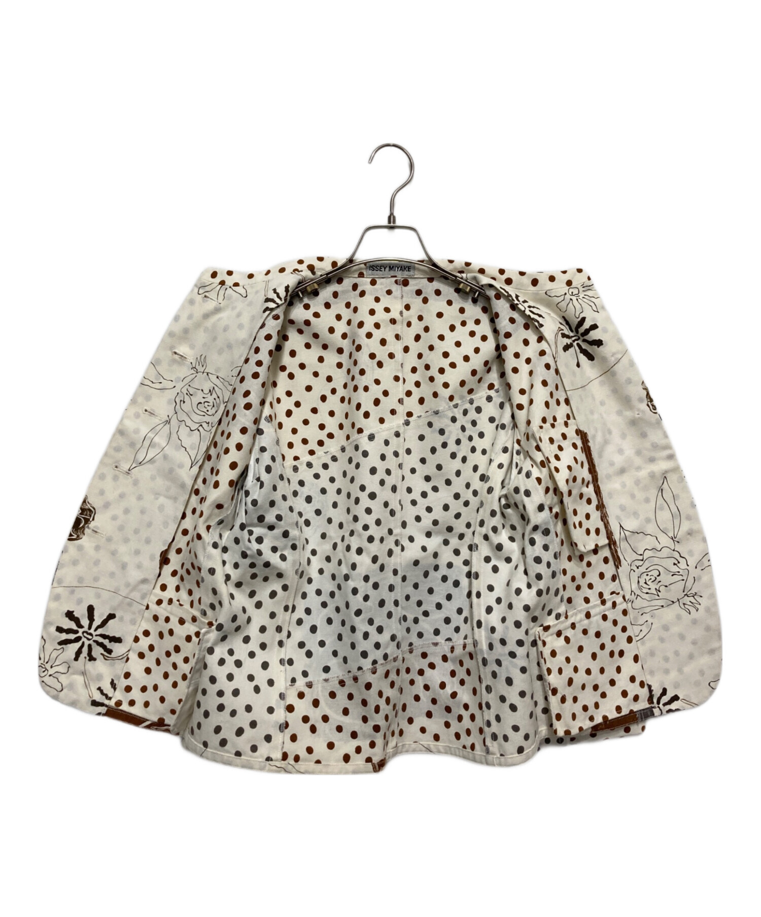 中古・古着通販】ISSEY MIYAKE (イッセイミヤケ) ペイントマオカラー