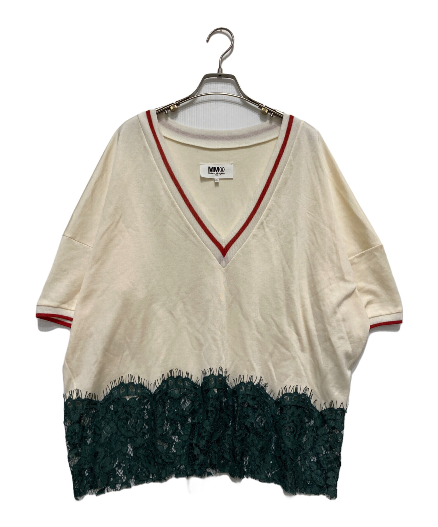 MM6 maison margiela マルジェラ レース ロングスカート Maison