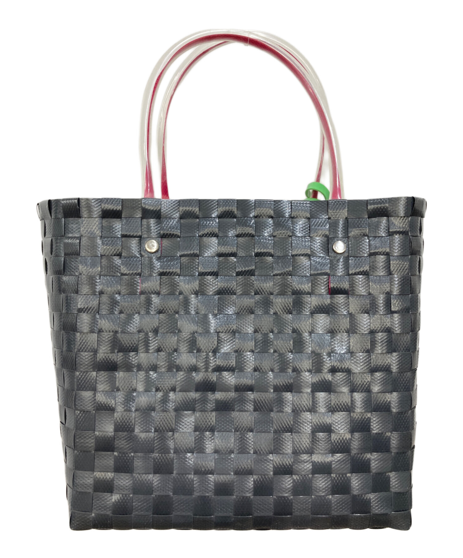 MARNI トートバッグ MARNI トートバッグ グレー ブラック 【公式通販】
