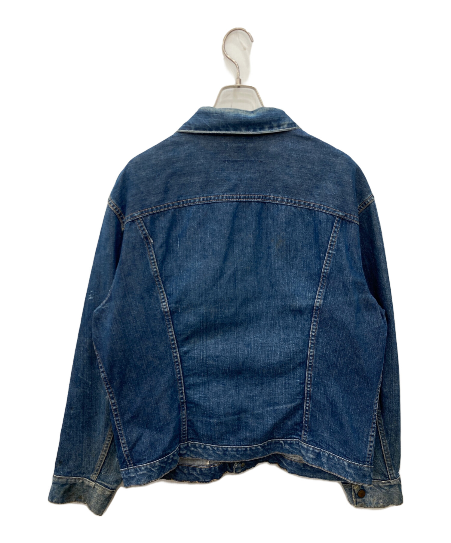 Wrangler デニムジャケット インディゴ 中古・古着通販】Wrangler (ラングラー) デニムジャケット インディゴ