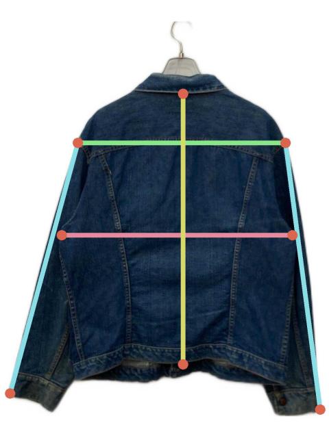 中古・古着通販】Wrangler (ラングラー) デニムジャケット インディゴ