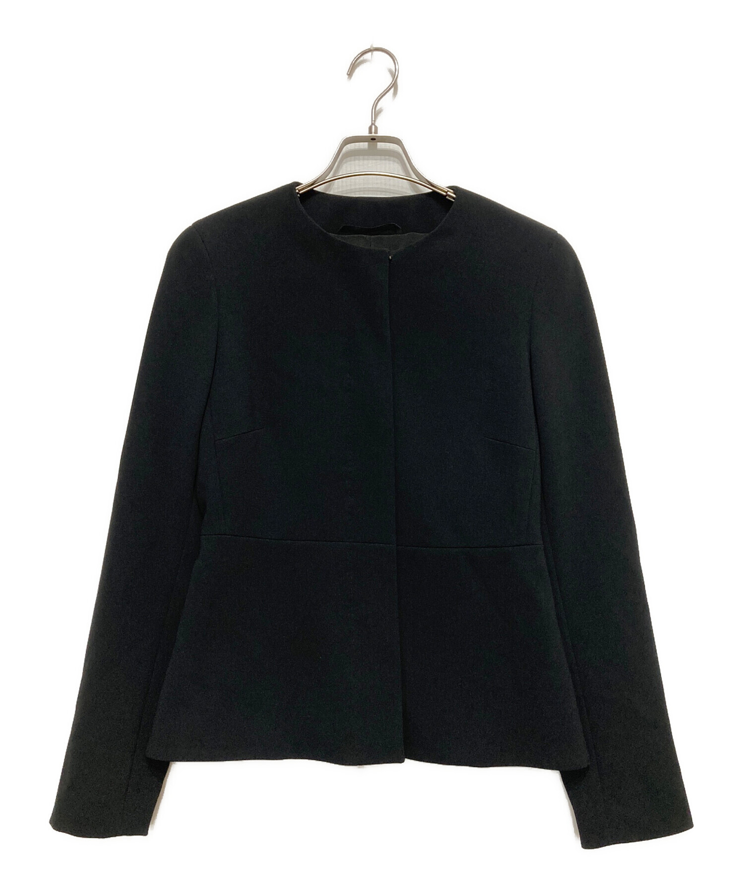 中古・古着通販】MaxMara (マックスマーラ) ノーカラージャケット 