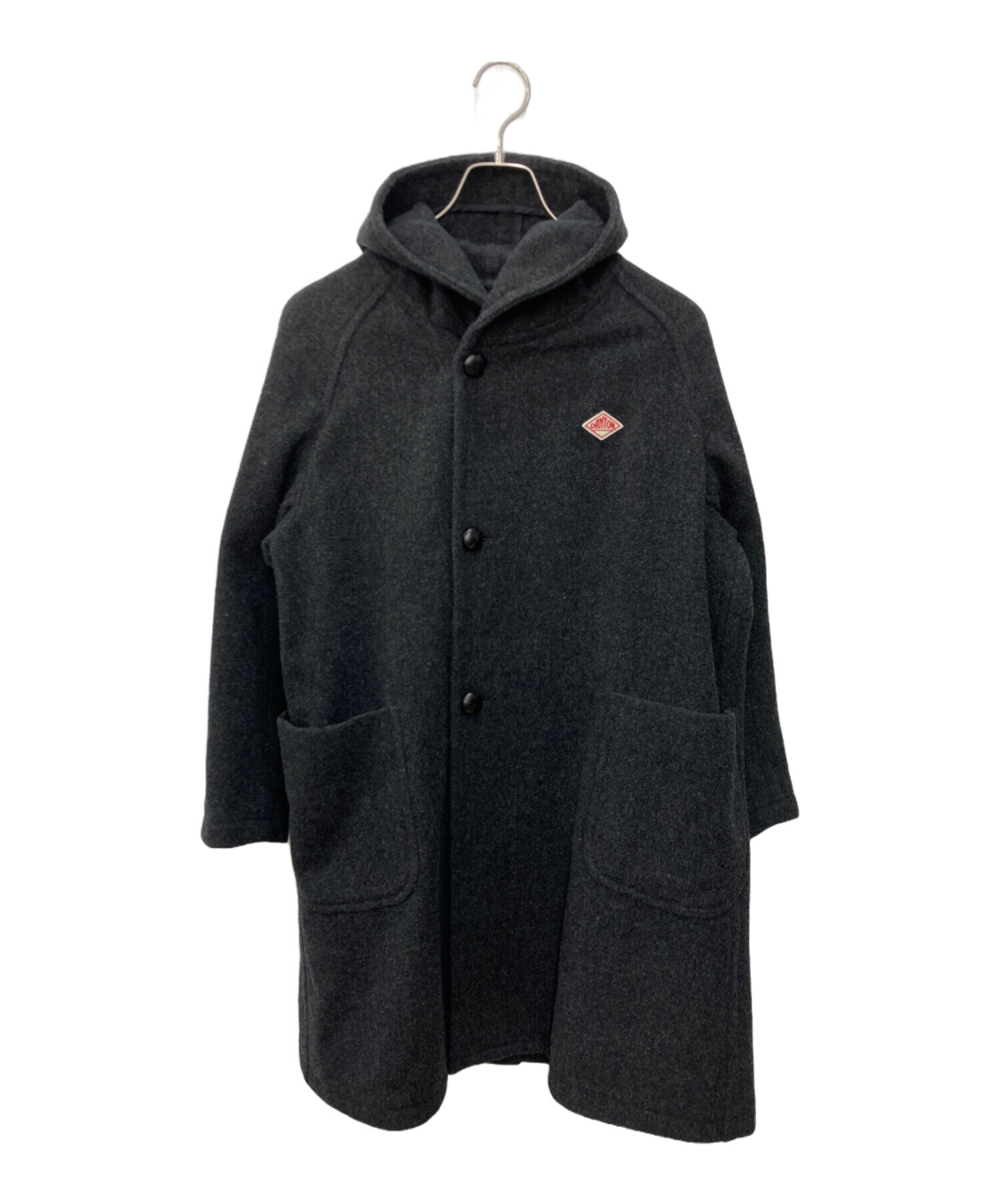 美品 DANTON千鳥格子ウールコート 【公式通販】