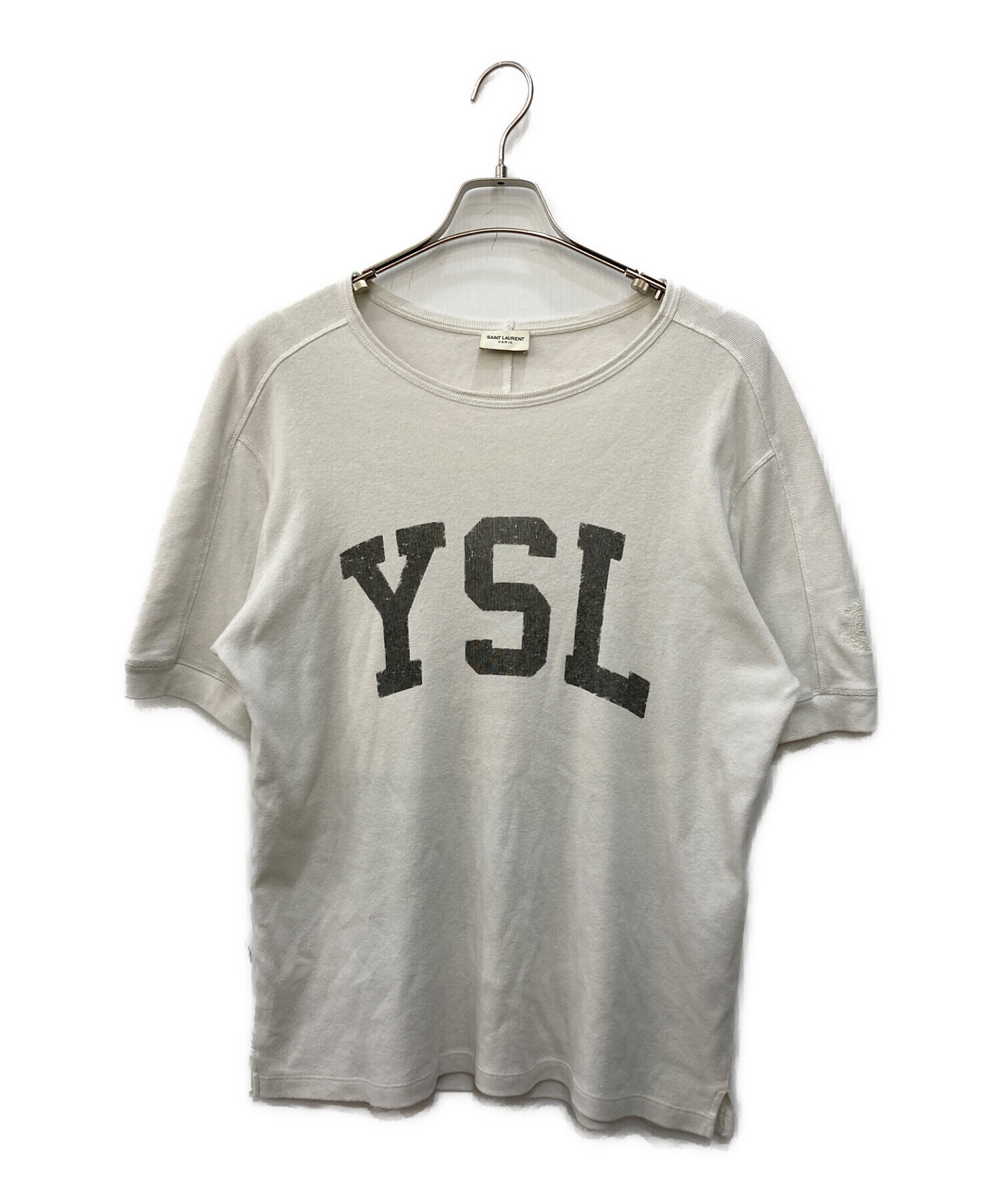 中古・古着通販】Saint Laurent Paris (サンローランパリ) YSLロゴT 
