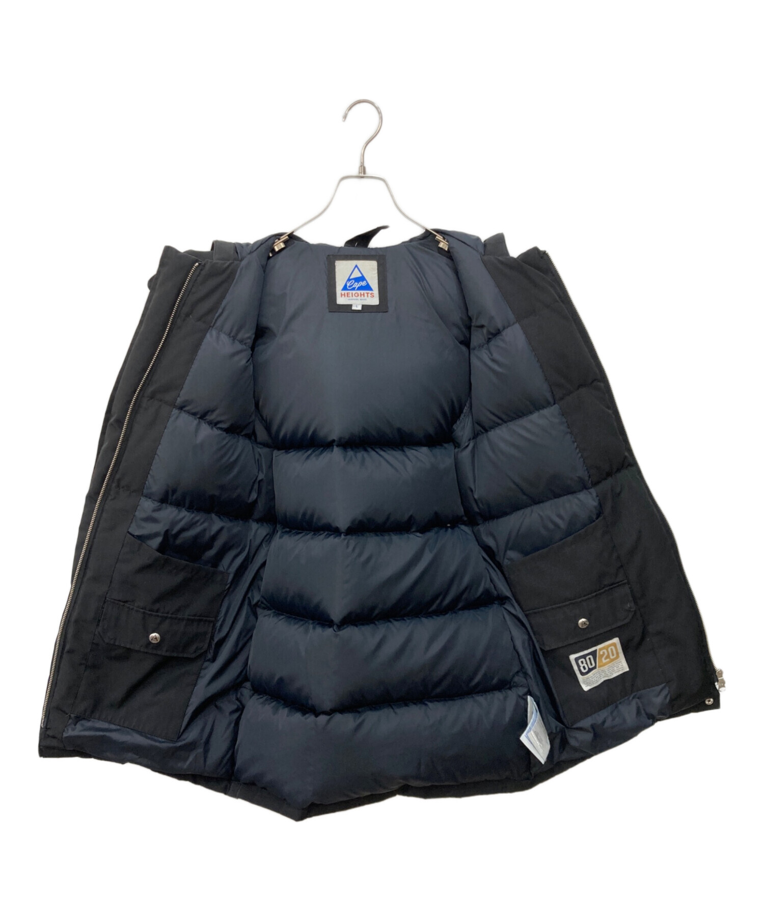 中古・古着通販】CAPE HEIGHTS (Cape Heights) ダウンコート ブラック 