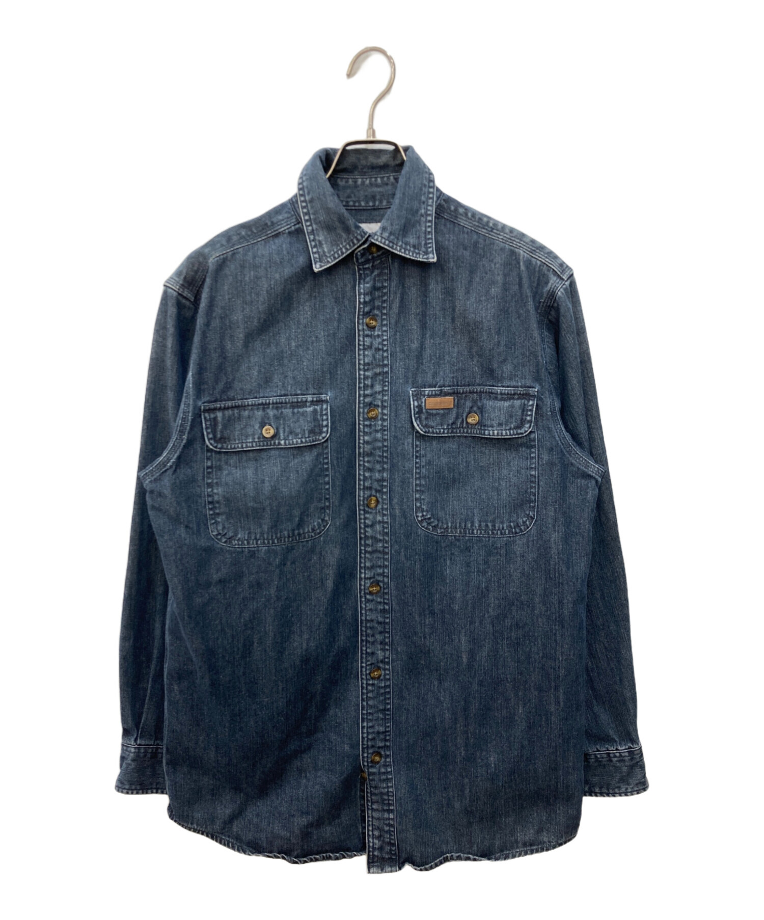 中古・古着通販】CarHartt (カーハート) デニムシャツ インディゴ 