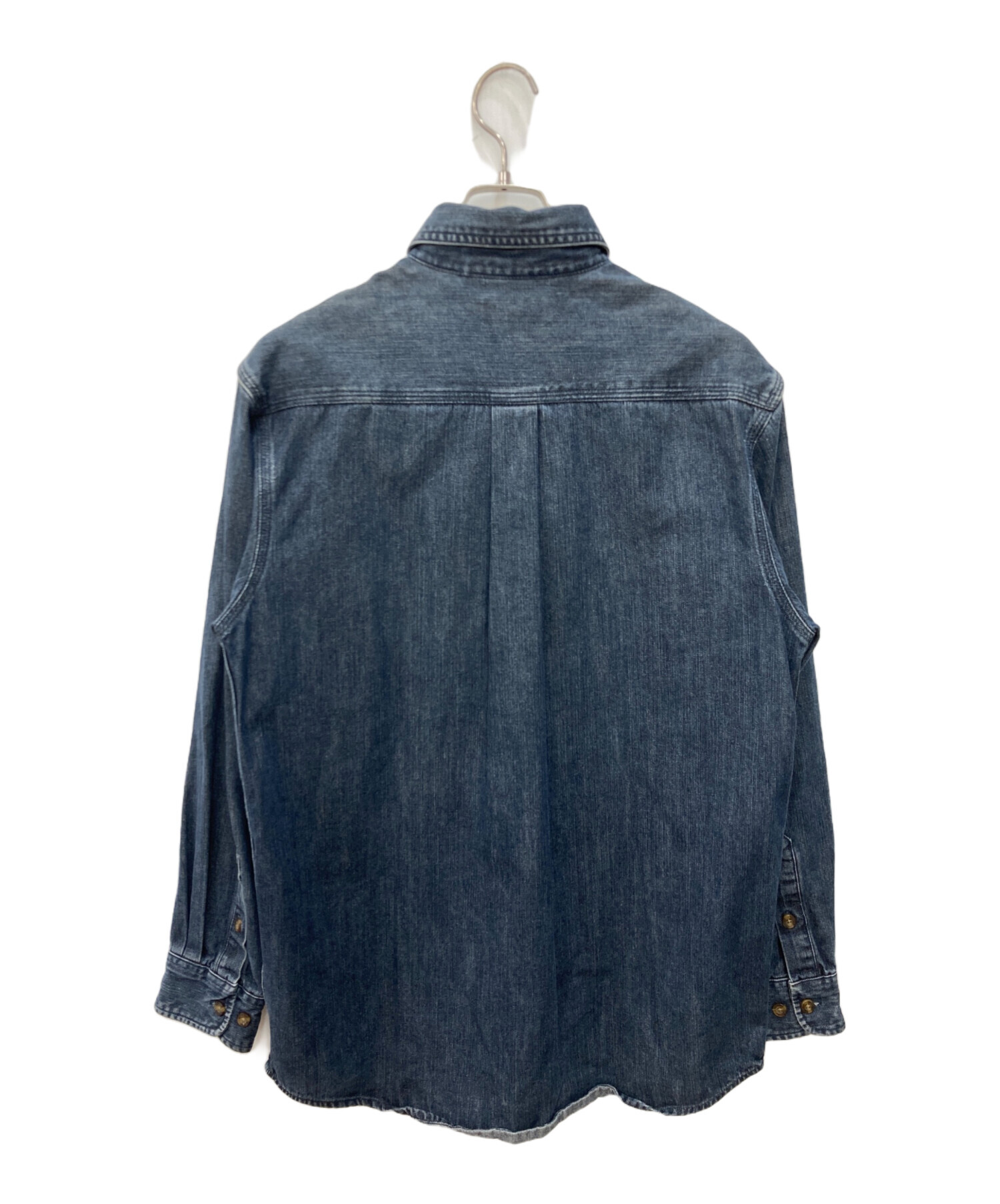 中古・古着通販】CarHartt (カーハート) デニムシャツ インディゴ 