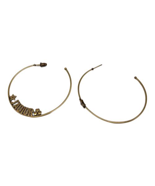 良品☆Christian Dior ディオール フープ ピアスロゴ☆B97 中古・古着通販】Christian Dior (クリスチャン ディオール) J'ADIOR