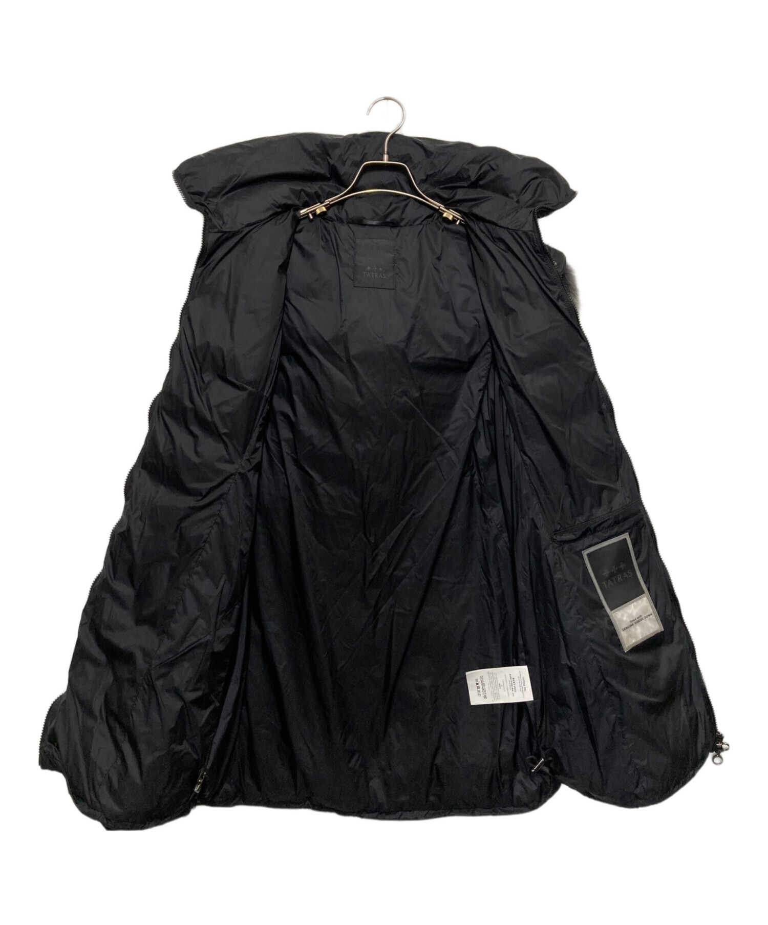 中古・古着通販】TATRAS (タトラス) SARMA ダウンコート ブラック