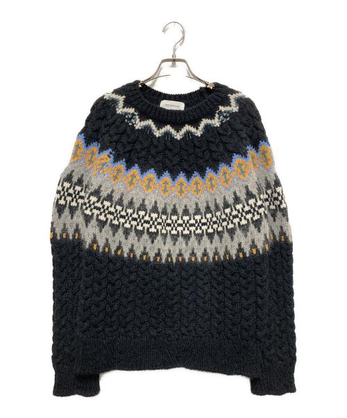 中古・古着通販】HERITANOVUM (ヘリテノーム) ノルディック柄ニット
