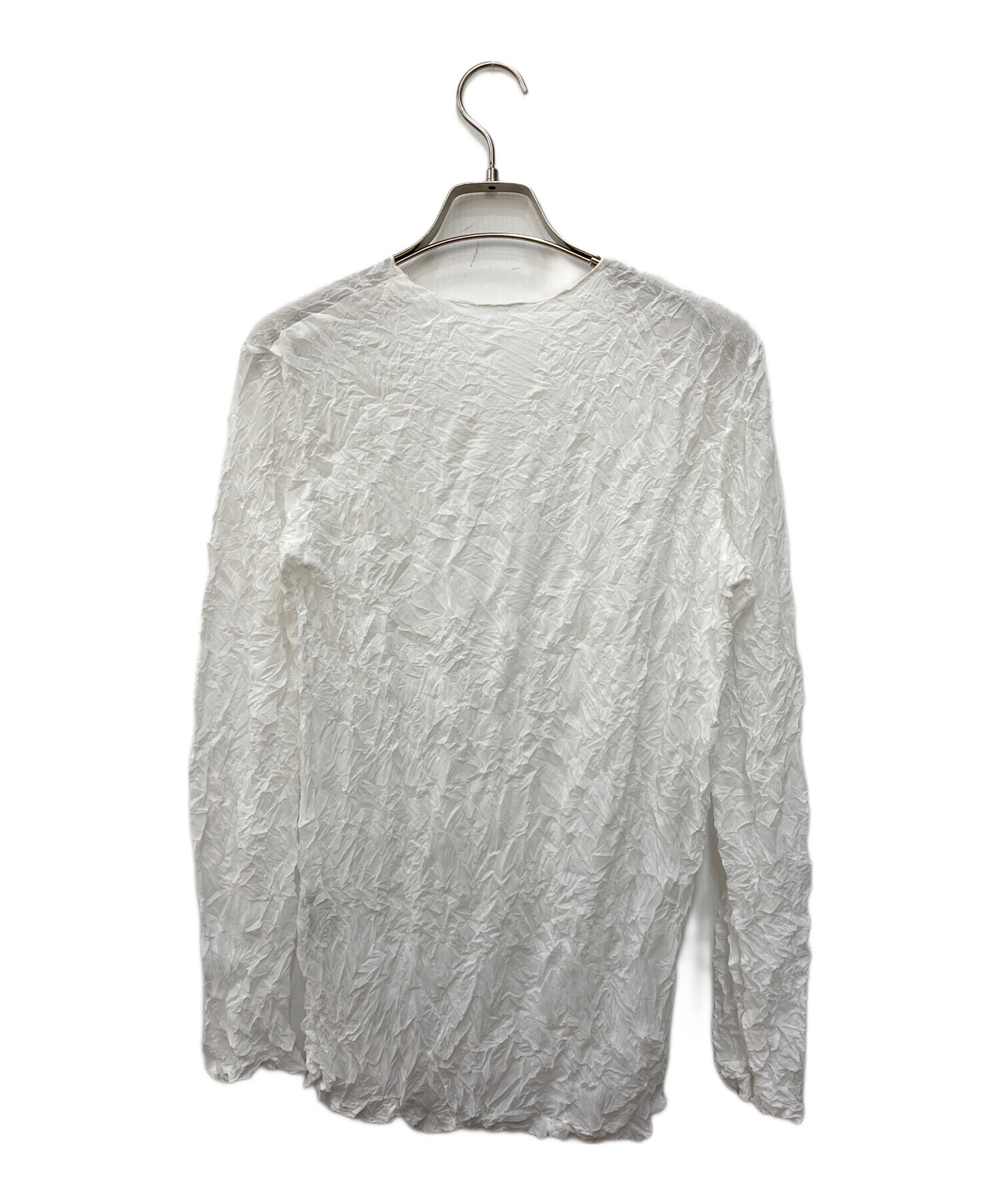 純白カットソー ISSEY MIYAKE 【公式通販】
