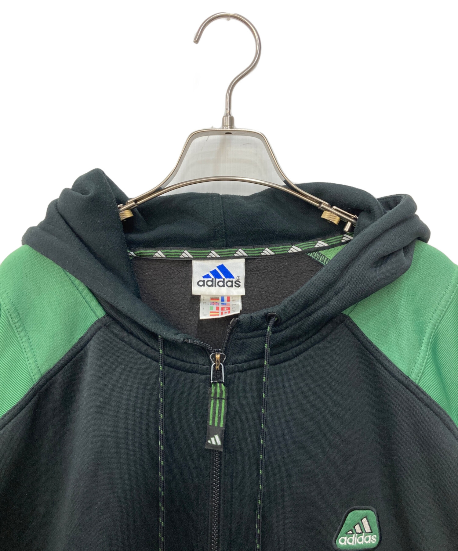 中古・古着通販】adiads (アディダス) ジップアップジャケット 