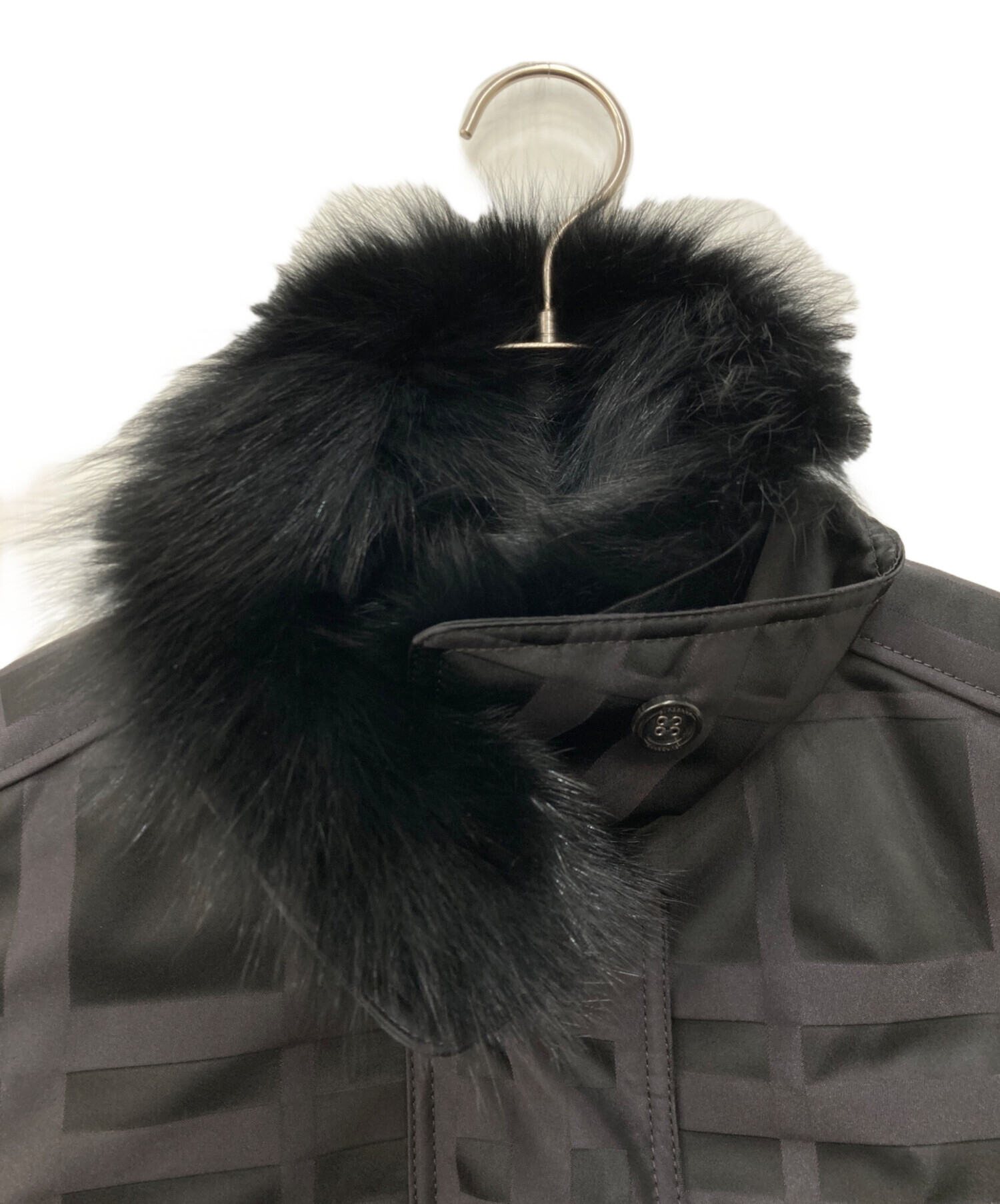 BURBERRY LONDON バーバリーロンドン フォックス襟 コート 36