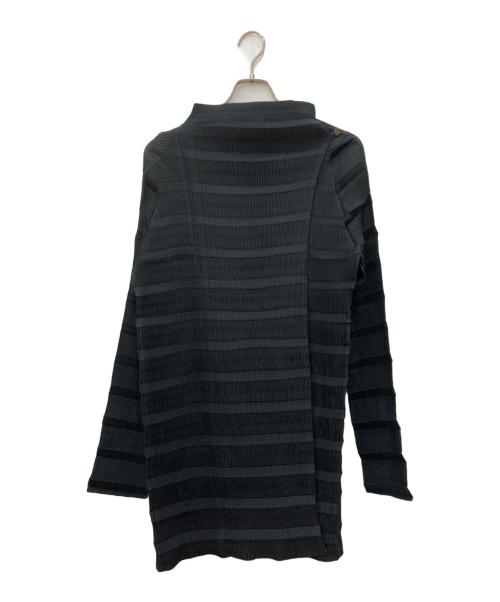 極美品！ISSEYMIYAKE イッセイミヤケ　黒タグ　ロングカーディガン 中古・古着通販】ISSEY MIYAKE (イッセイミヤケ) ロングカーディガン