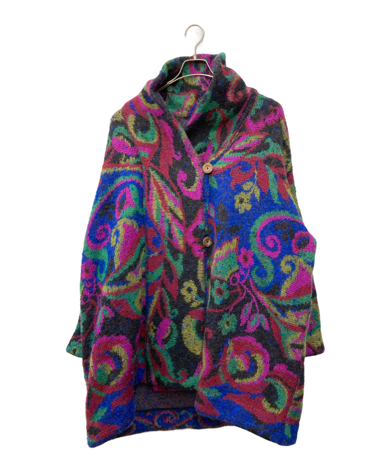 中古・古着通販】MISSONI (ミッソーニ) ウールコート マルチカラー