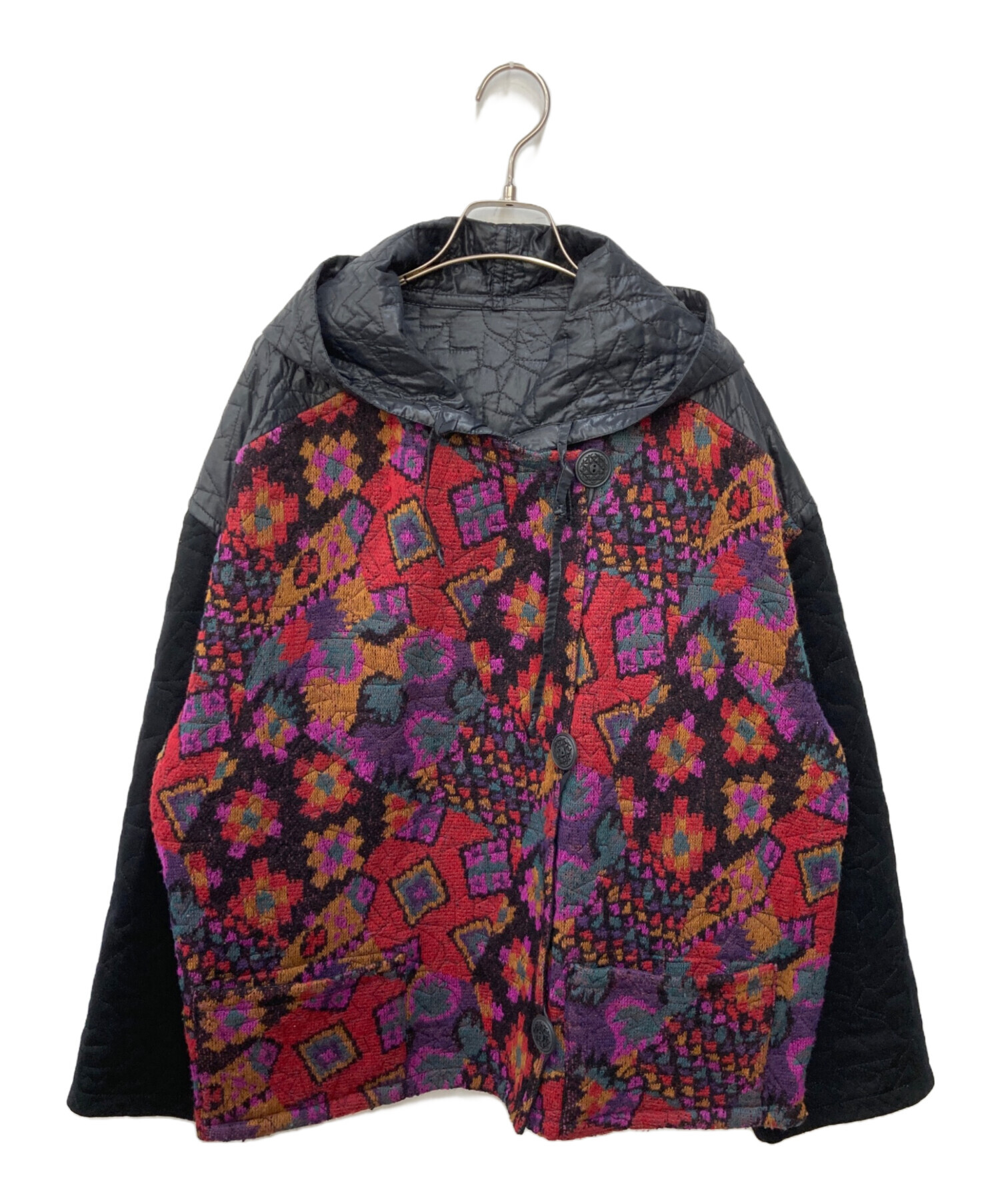 MISSONI ミッソーニ　ジグザグパターン ジャケット　ジャンパーブルゾン42 中古・古着通販】missoni (ミッソーニ) ウールキルティング