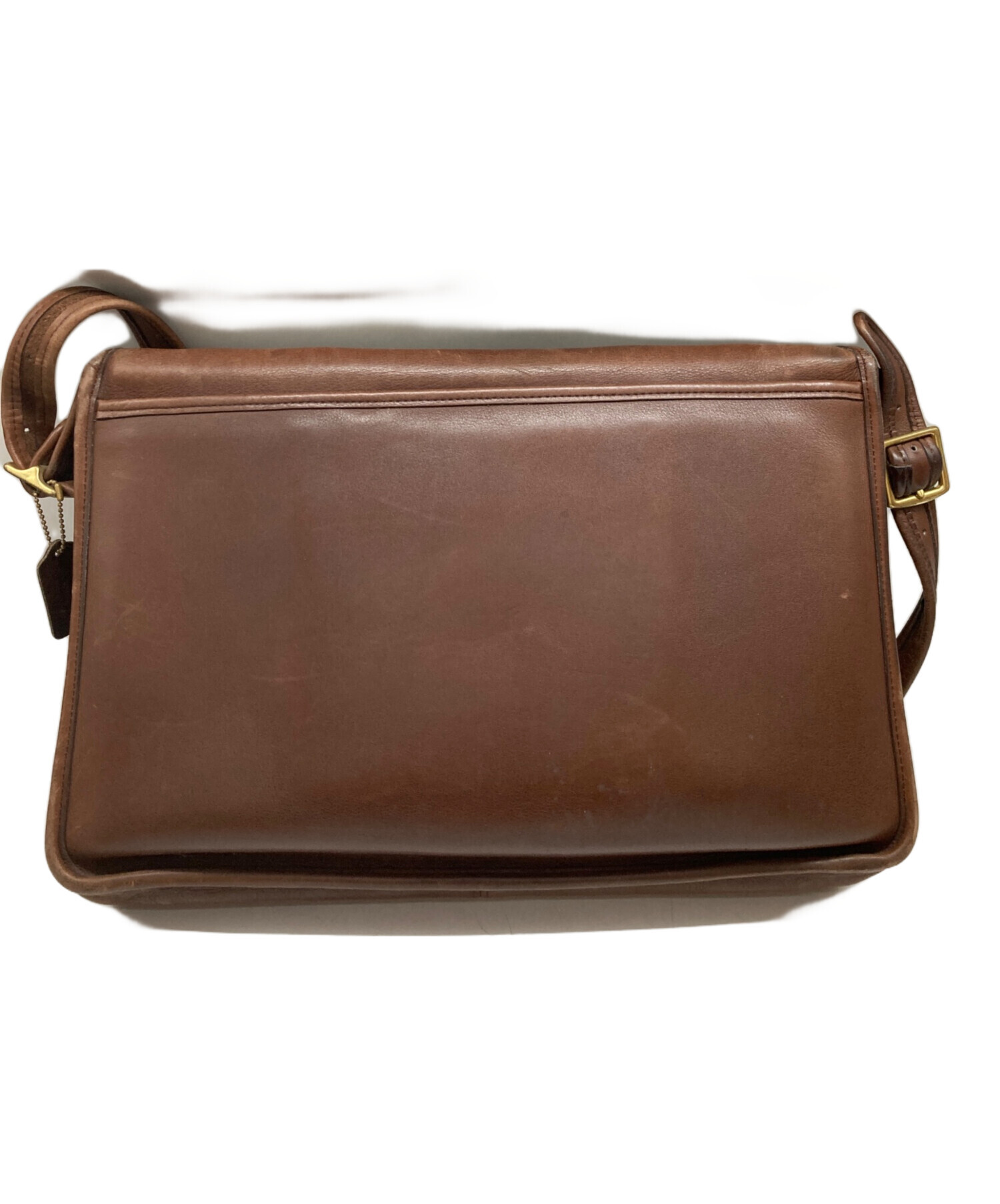 中古・古着通販】COACH (コーチ) ターンロックレザーショルダーバッグ 
