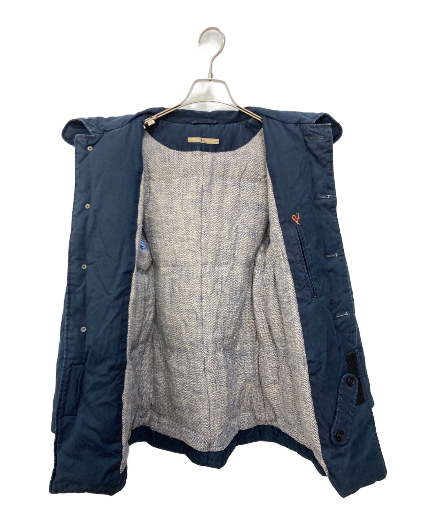 中古・古着通販】45rpm (45アールピーエム) デニムダウンジャケット