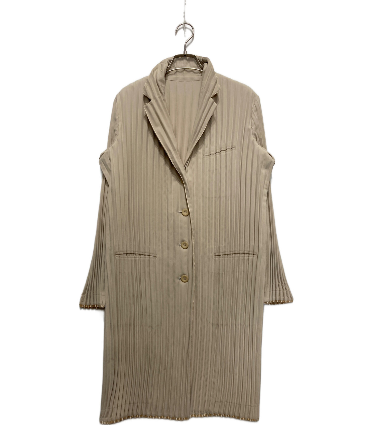 中古・古着通販】ISSEY MIYAKE (イッセイミヤケ) プリーツコート