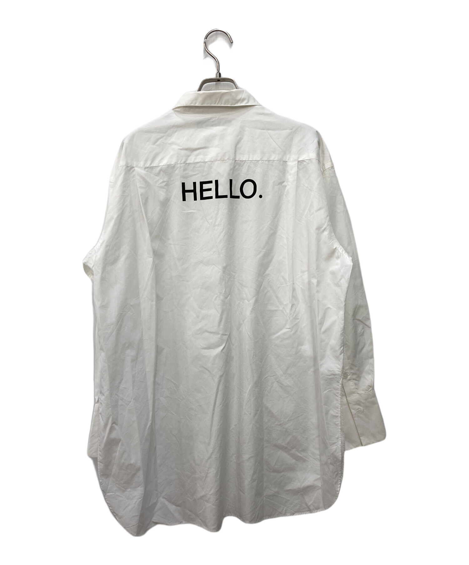 中古・古着通販】FRAMeWORK (フレームワーク) HELLO.コットンシャツ