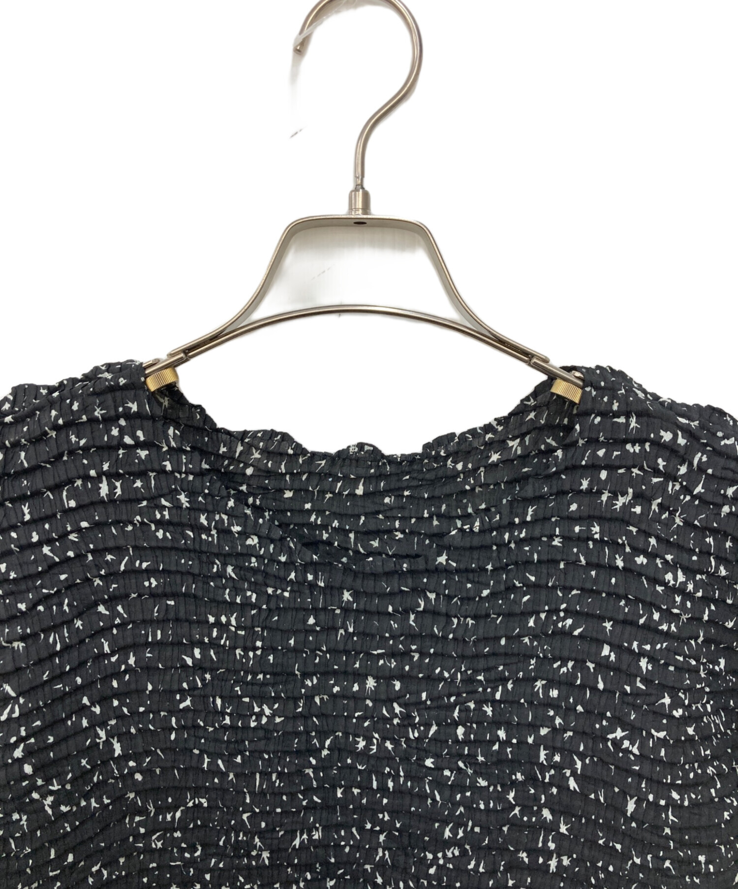 中古・古着通販】ISSEY MIYAKE (イッセイミヤケ) 半袖プリーツ 