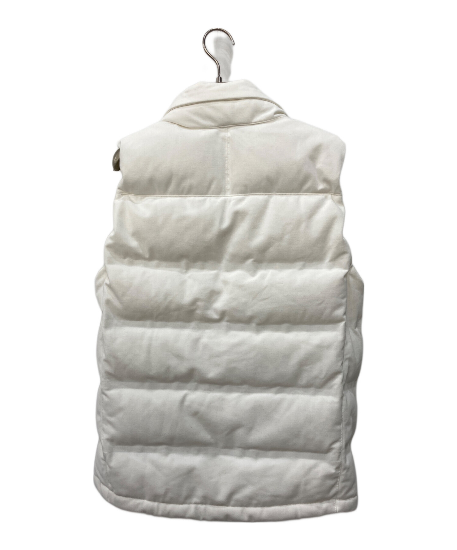 中古・古着通販】LACOSTE (ラコステ) ピケ ダウン ベスト ホワイト