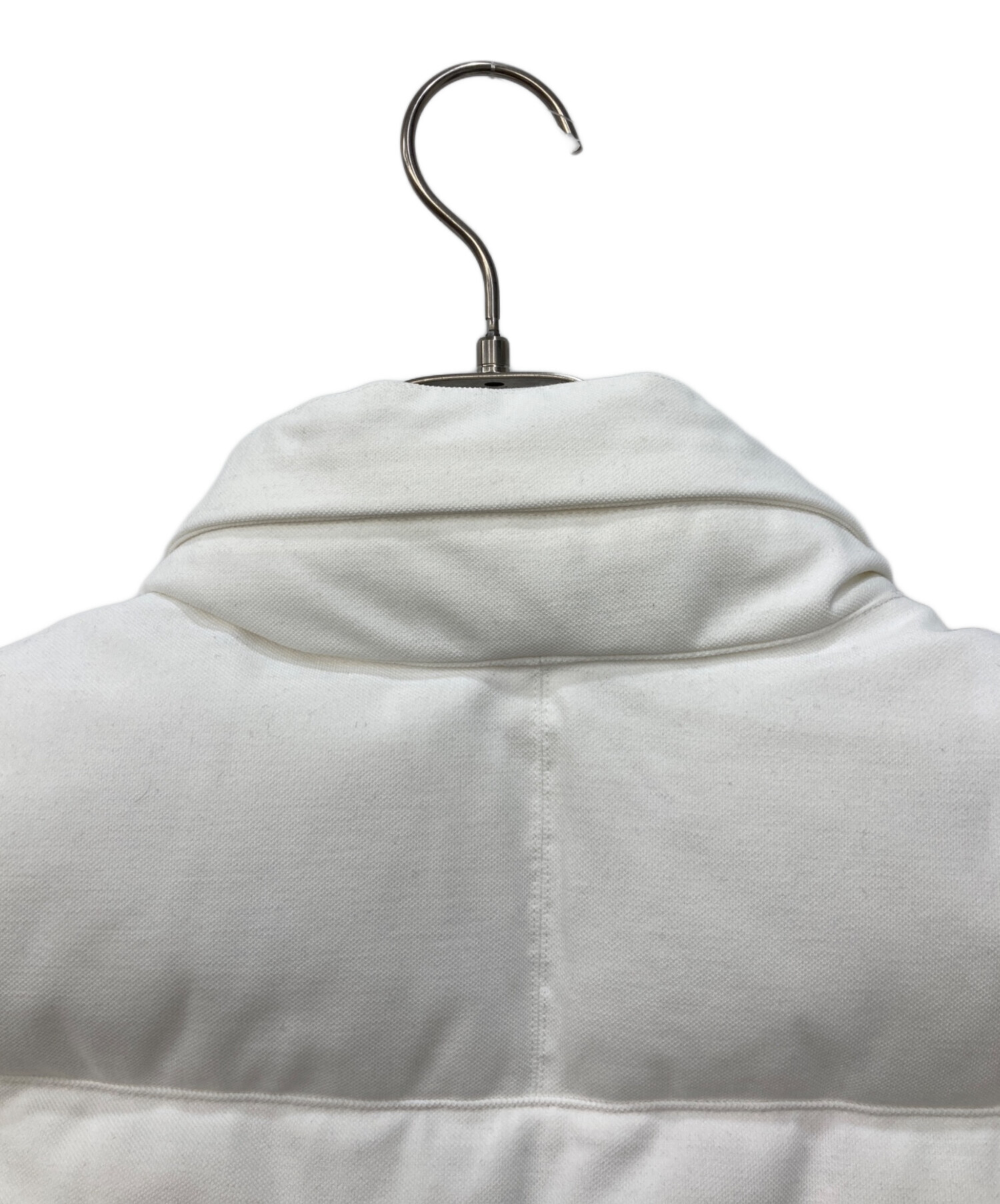 中古・古着通販】LACOSTE (ラコステ) ピケ ダウン ベスト ホワイト