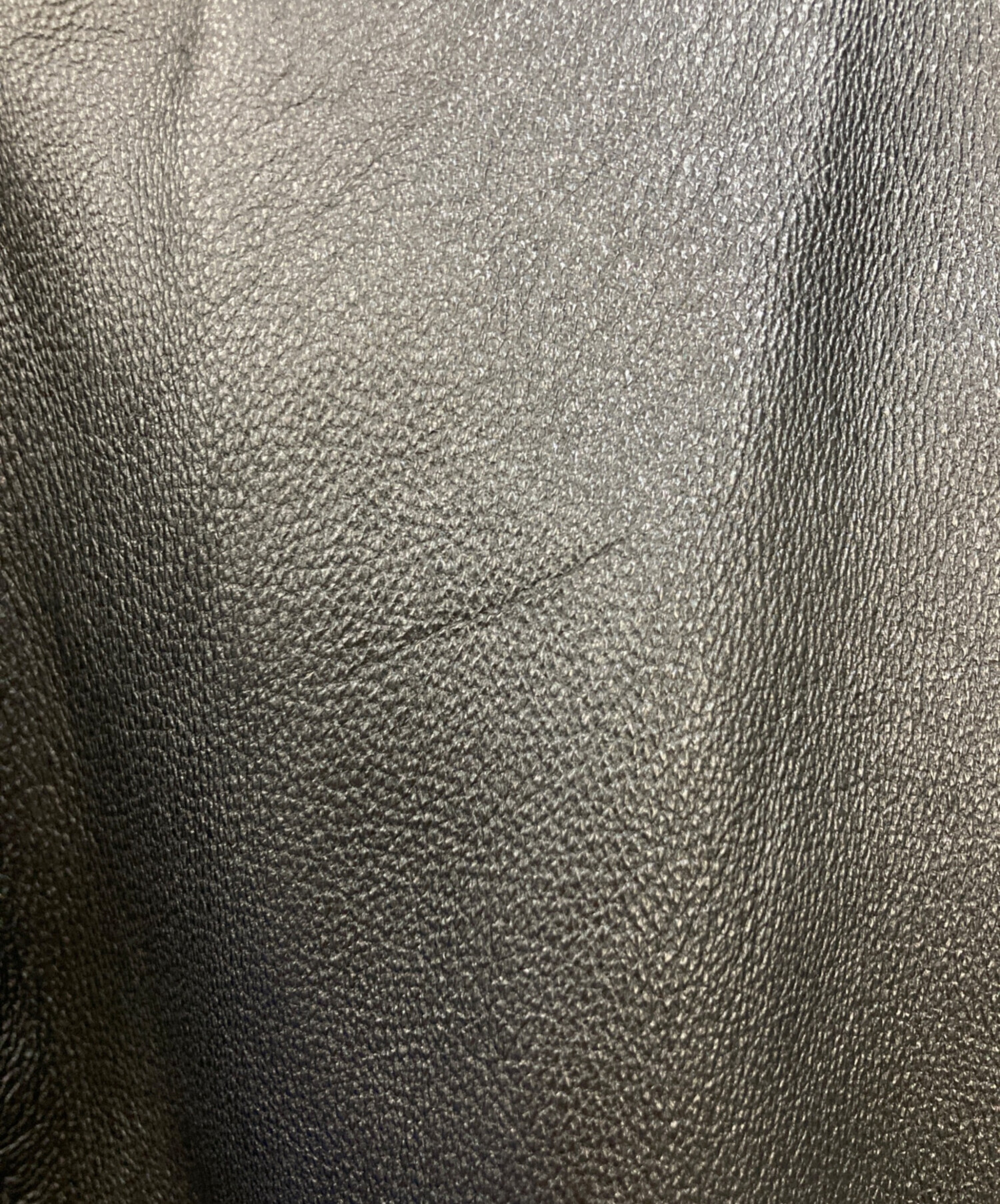 中古・古着通販】BEAMS (ビームス) ラムレザー ジップブルゾン