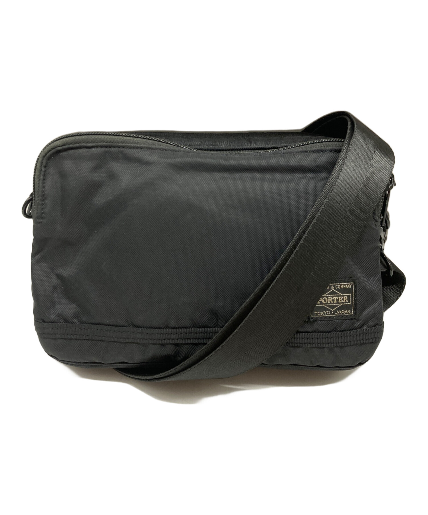 old porter ポーター　メッセンジャーバッグ　黒　ブラック　古着　90s old porter ポーター メッセンジャーバッグ ブラック 古着 90s | Shop