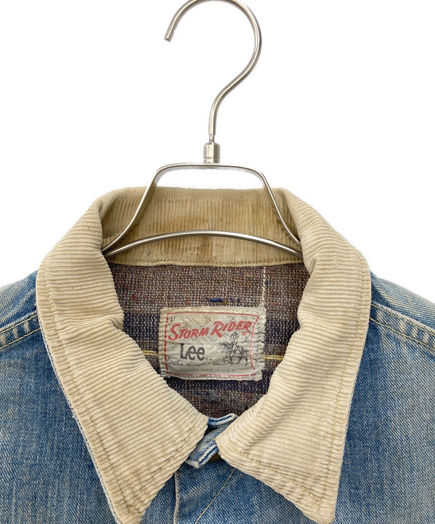 中古・古着通販】LEE (リー) 裏地ブランケットデニムジャケット