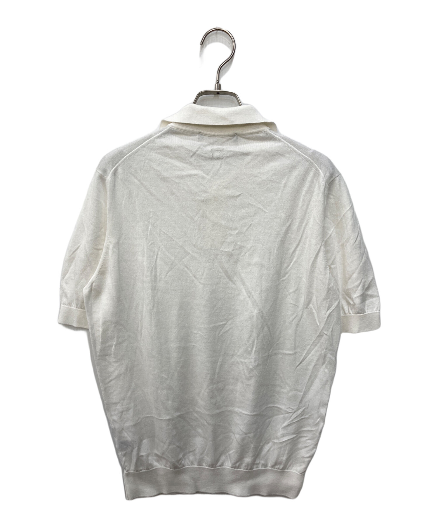 中古・古着通販】LARDINI (ラルディーニ) ポロシャツ ホワイト サイズ 