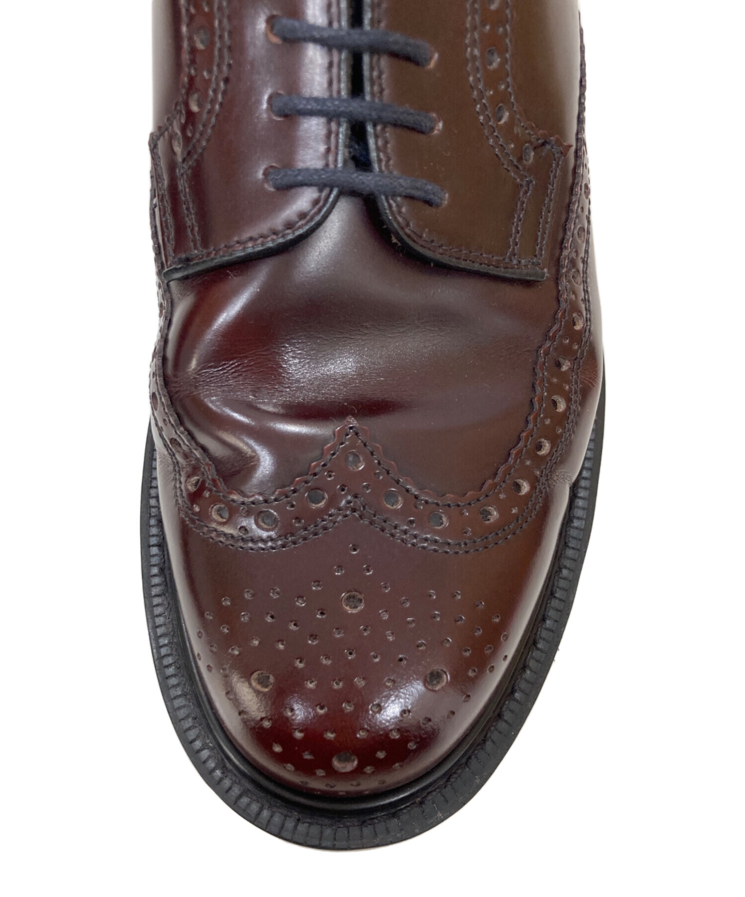 中古・古着通販】LOAKE (ローク) ウィングチップシューズ ブラウン