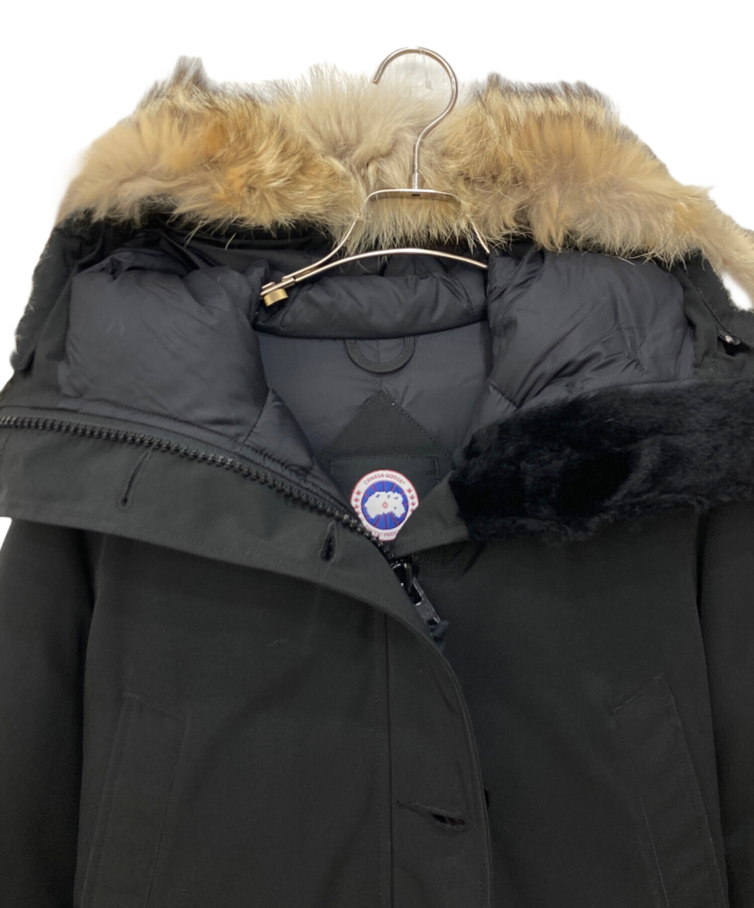 【着用数回・美品】  カナダグース BRONTE 中古・古着通販】CANADA GOOSE (カナダグース) BRONTE PARKA ネイビー