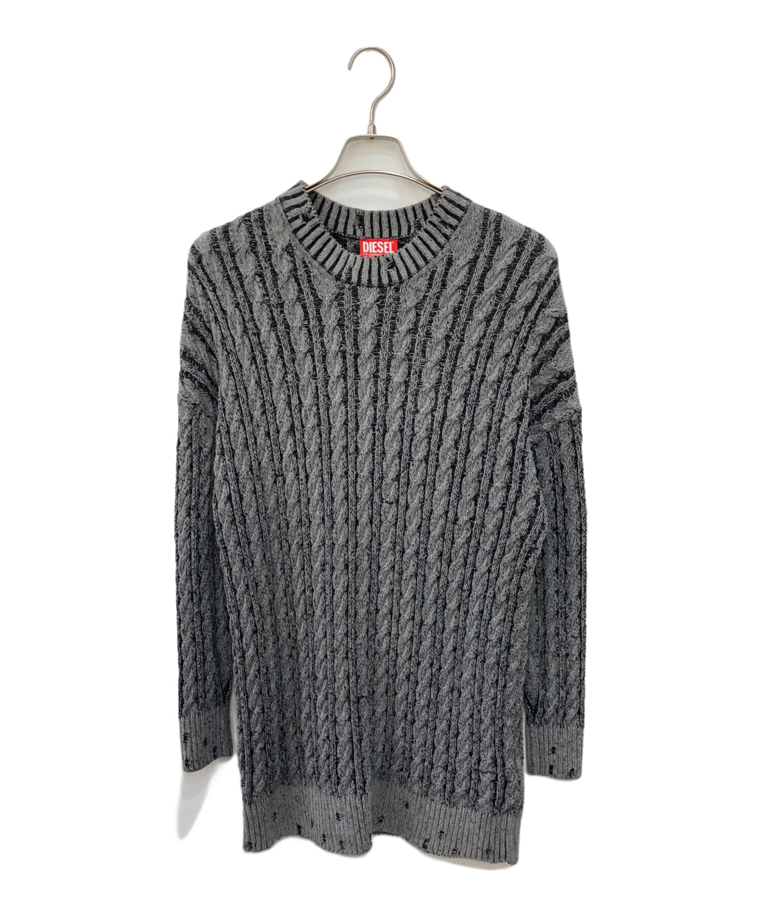 中古・古着通販】DIESEL (ディーゼル) M-PANTESSE ケーブルニット 