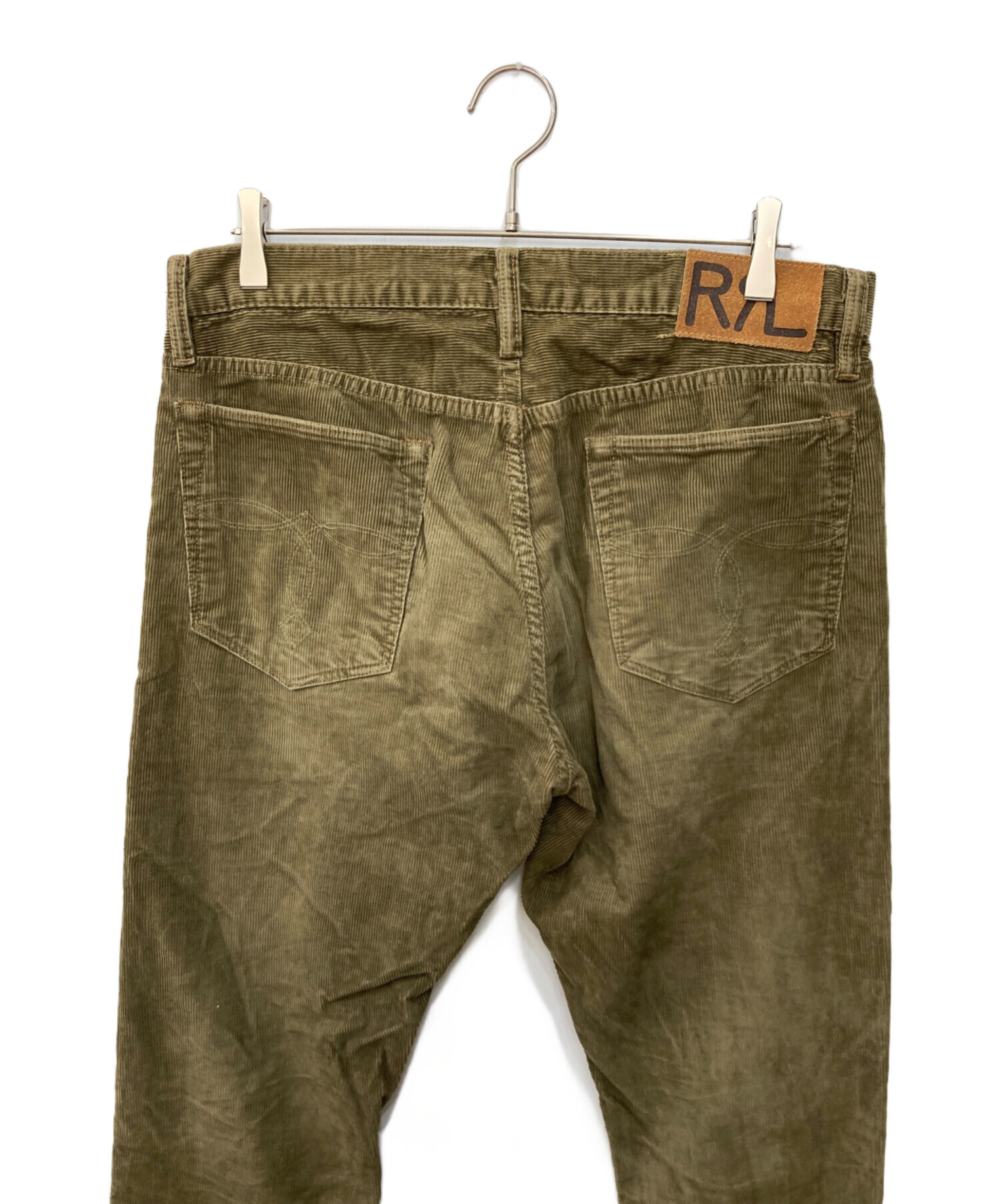 中古・古着通販】RRL (ダブルアールエル) コーデュロイパンツ オリーブ 