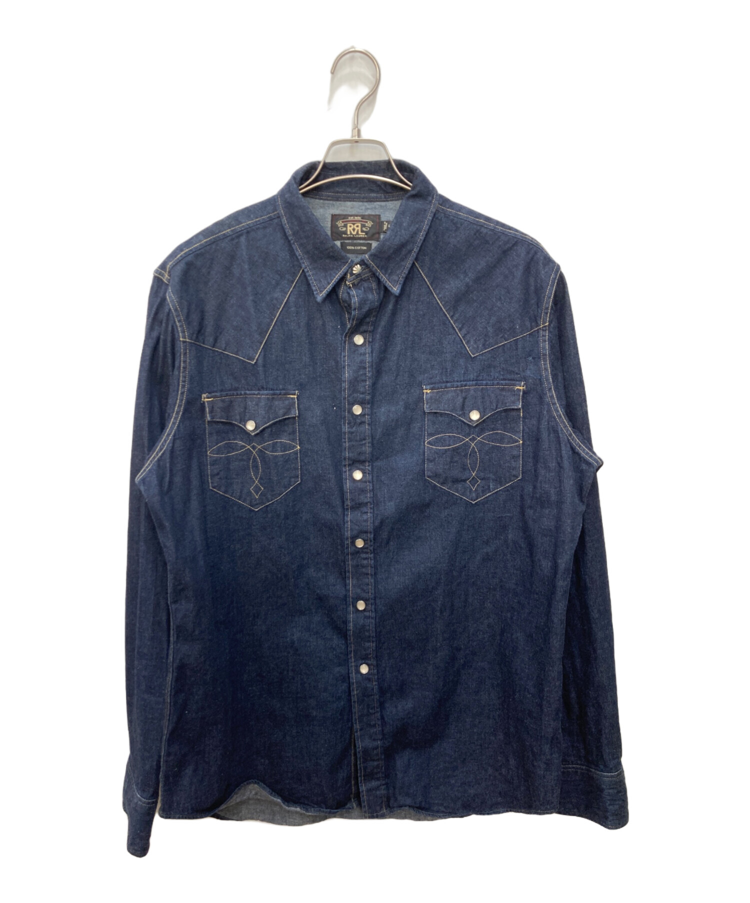 中古・古着通販】RRL (ダブルアールエル) コンチョボタンデニム