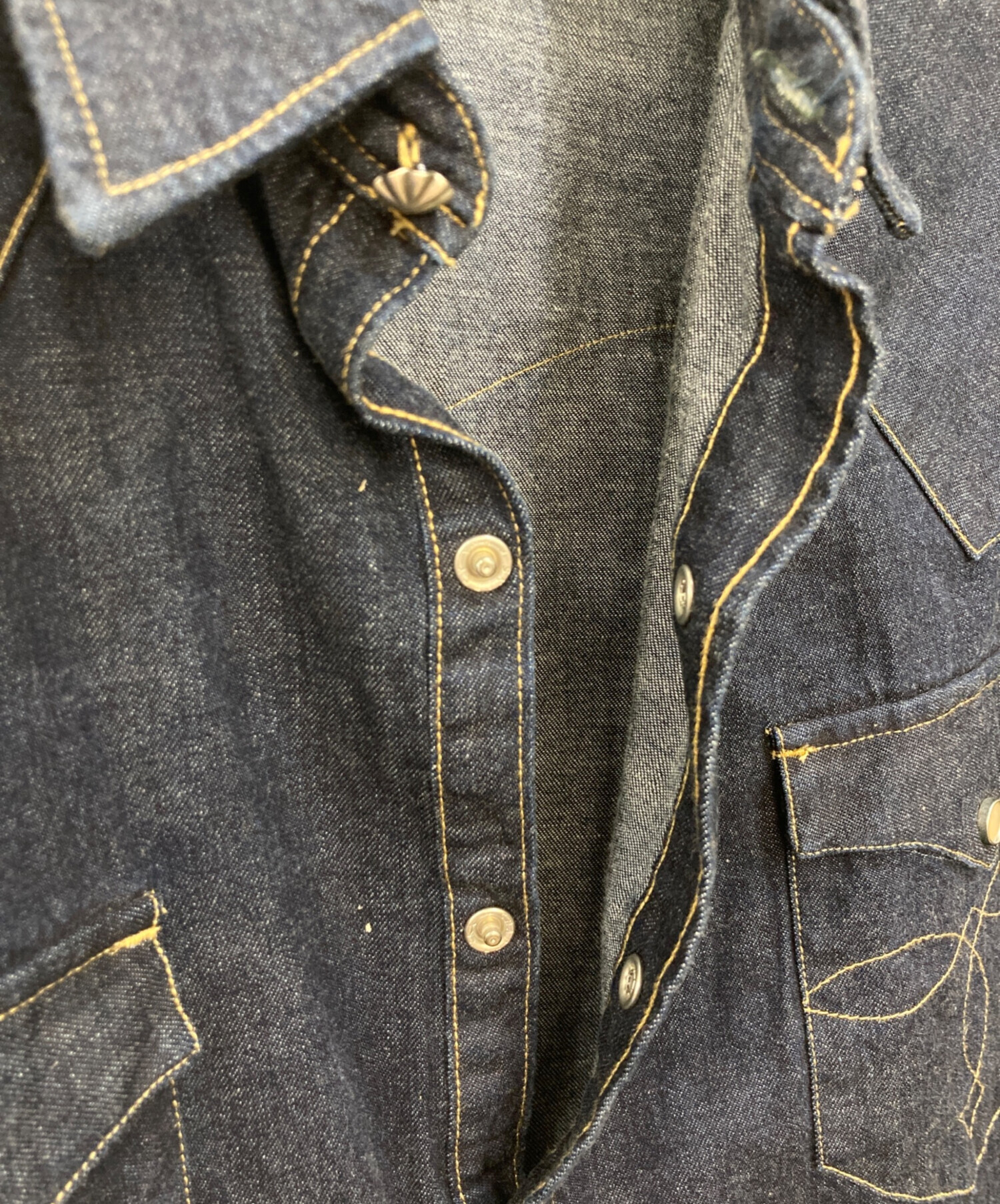 中古・古着通販】RRL (ダブルアールエル) コンチョボタンデニム