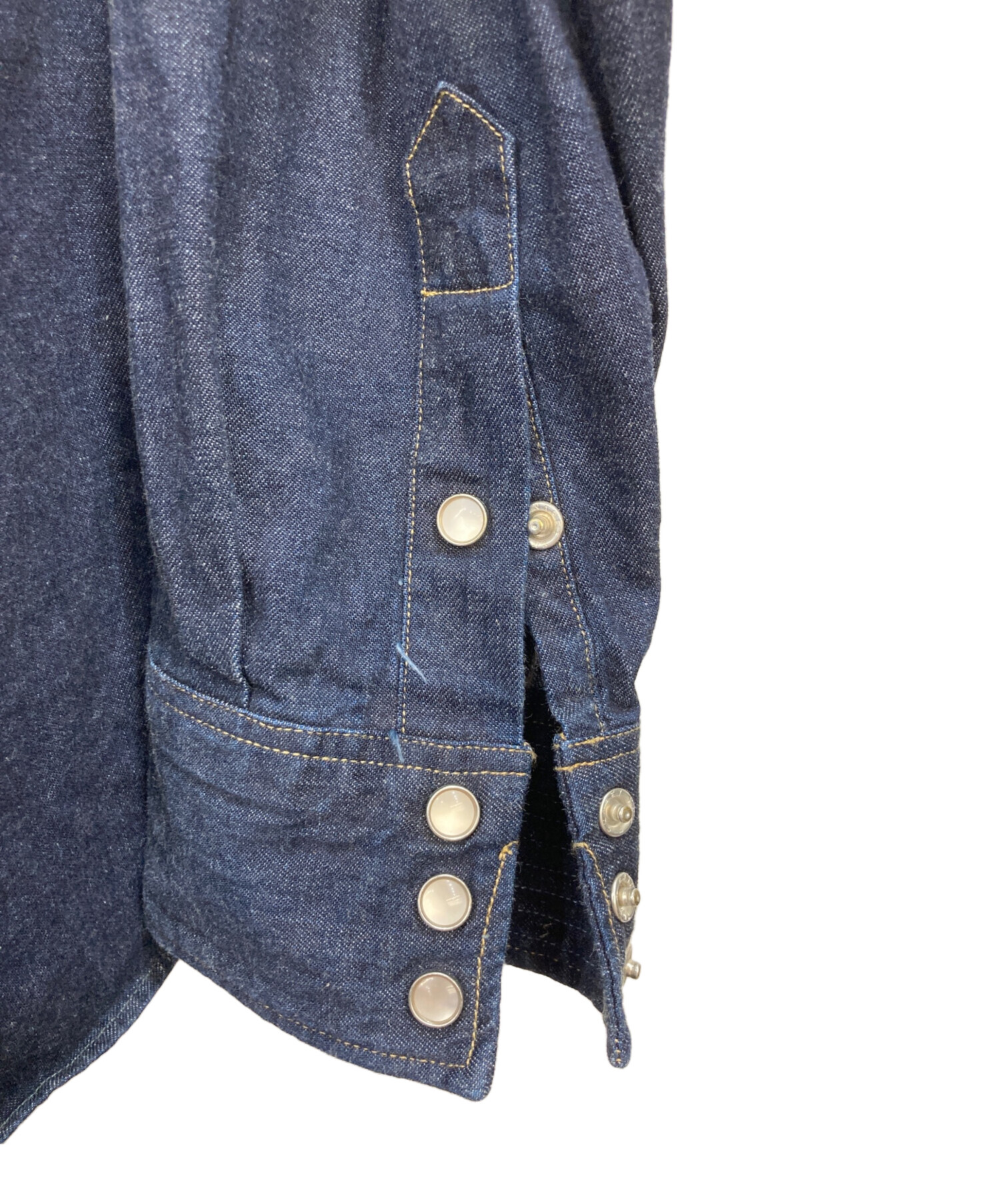 中古・古着通販】RRL (ダブルアールエル) コンチョボタンデニム