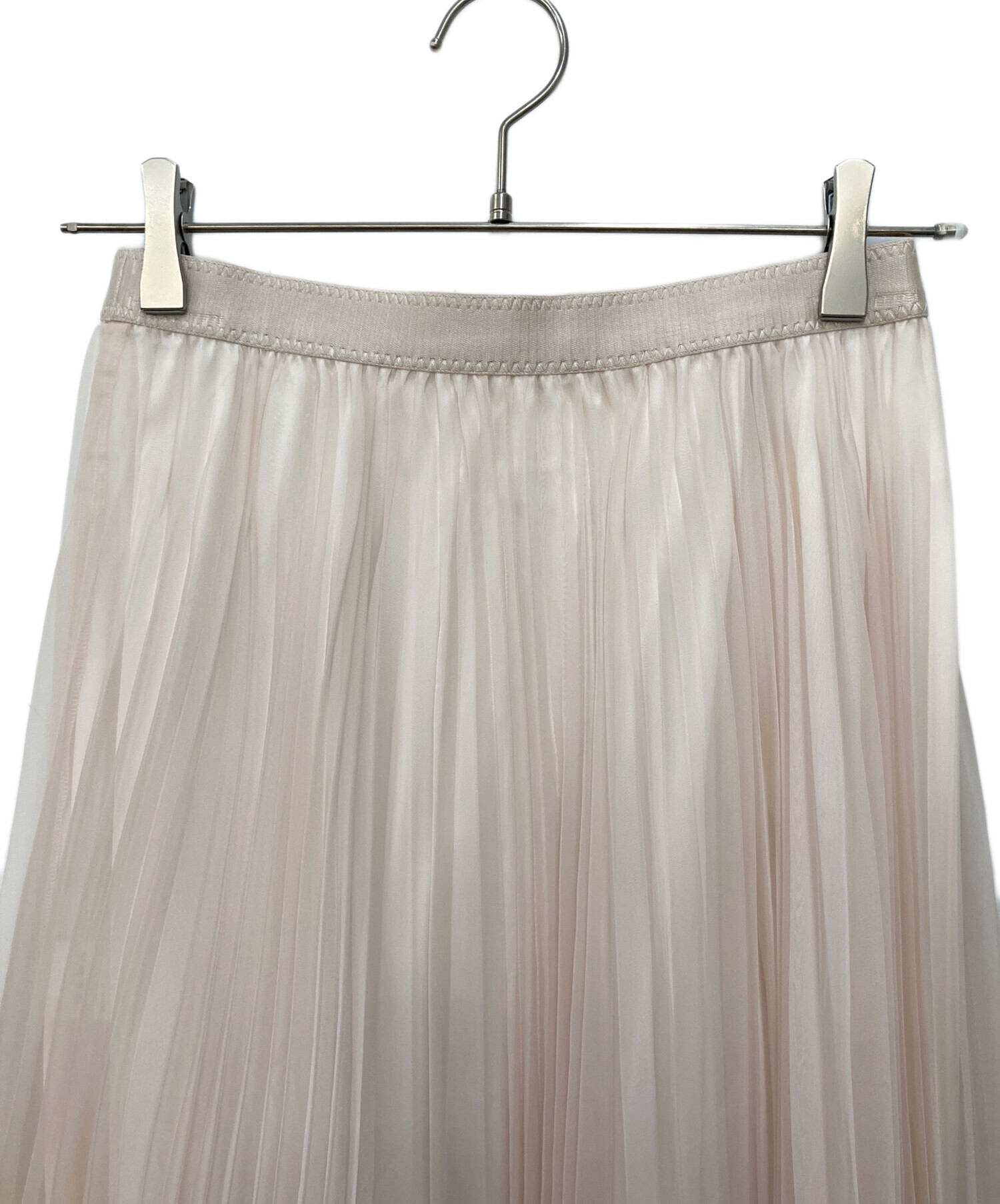 中古・古着通販】ANAYI (アナイ) プリーツスカート ピンク サイズ:M