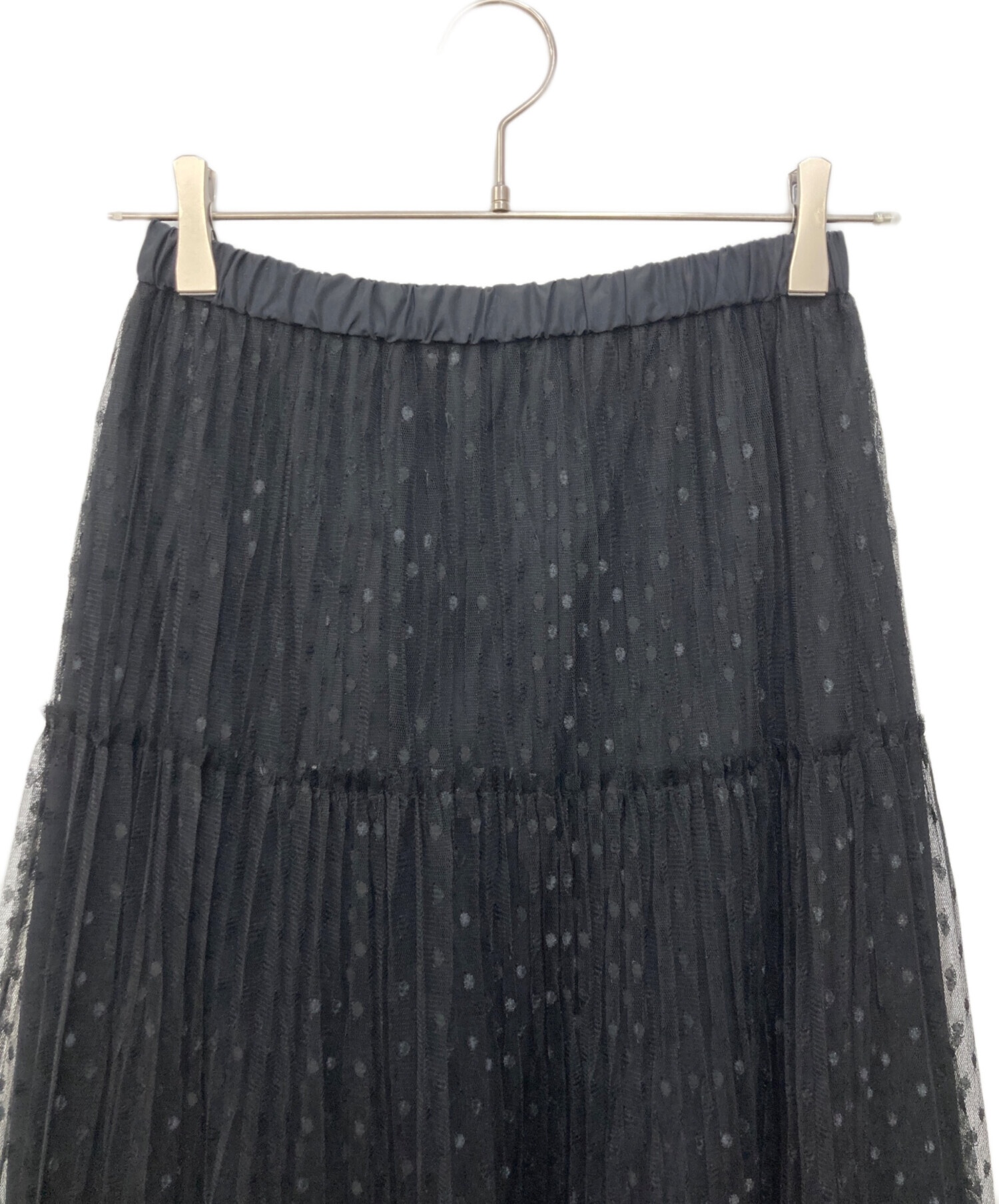 中古・古着通販】IENA (イエナ) ドットチュールプリーツスカート