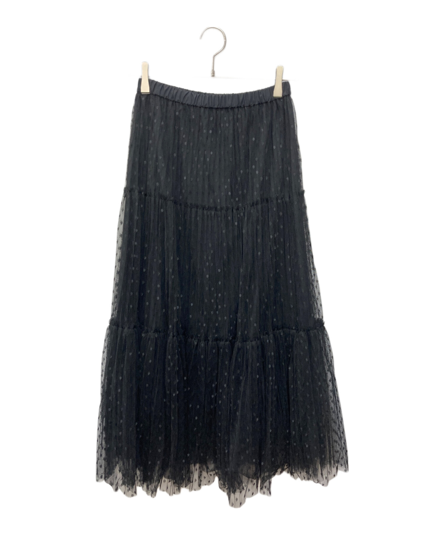 中古・古着通販】IENA (イエナ) ドットチュールプリーツスカート