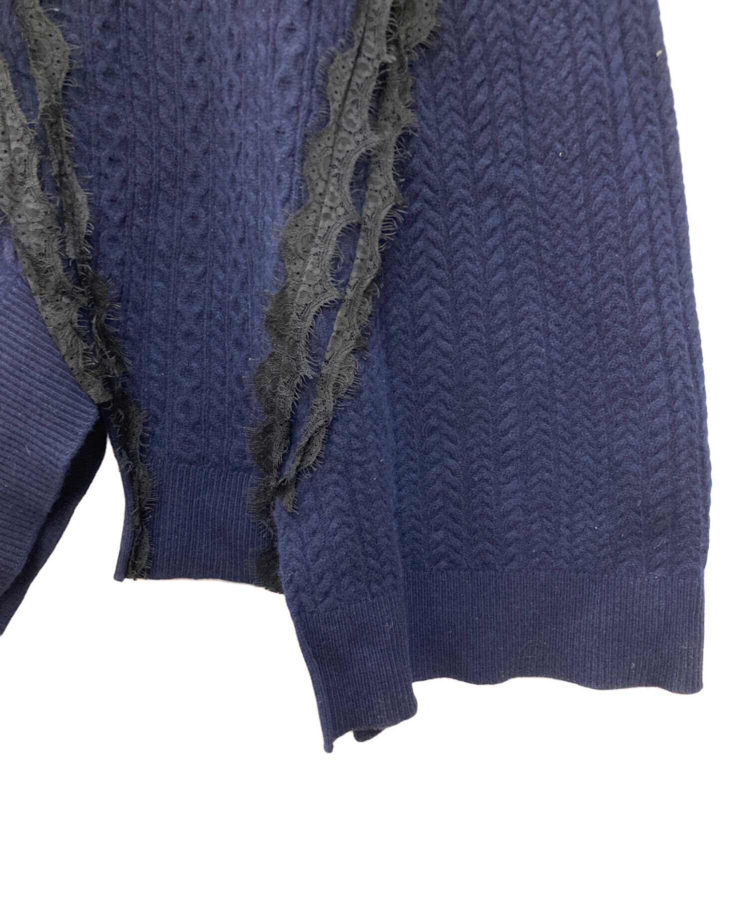 中古・古着通販】LANVIN en Bleu (ランバンオンブルー) レース