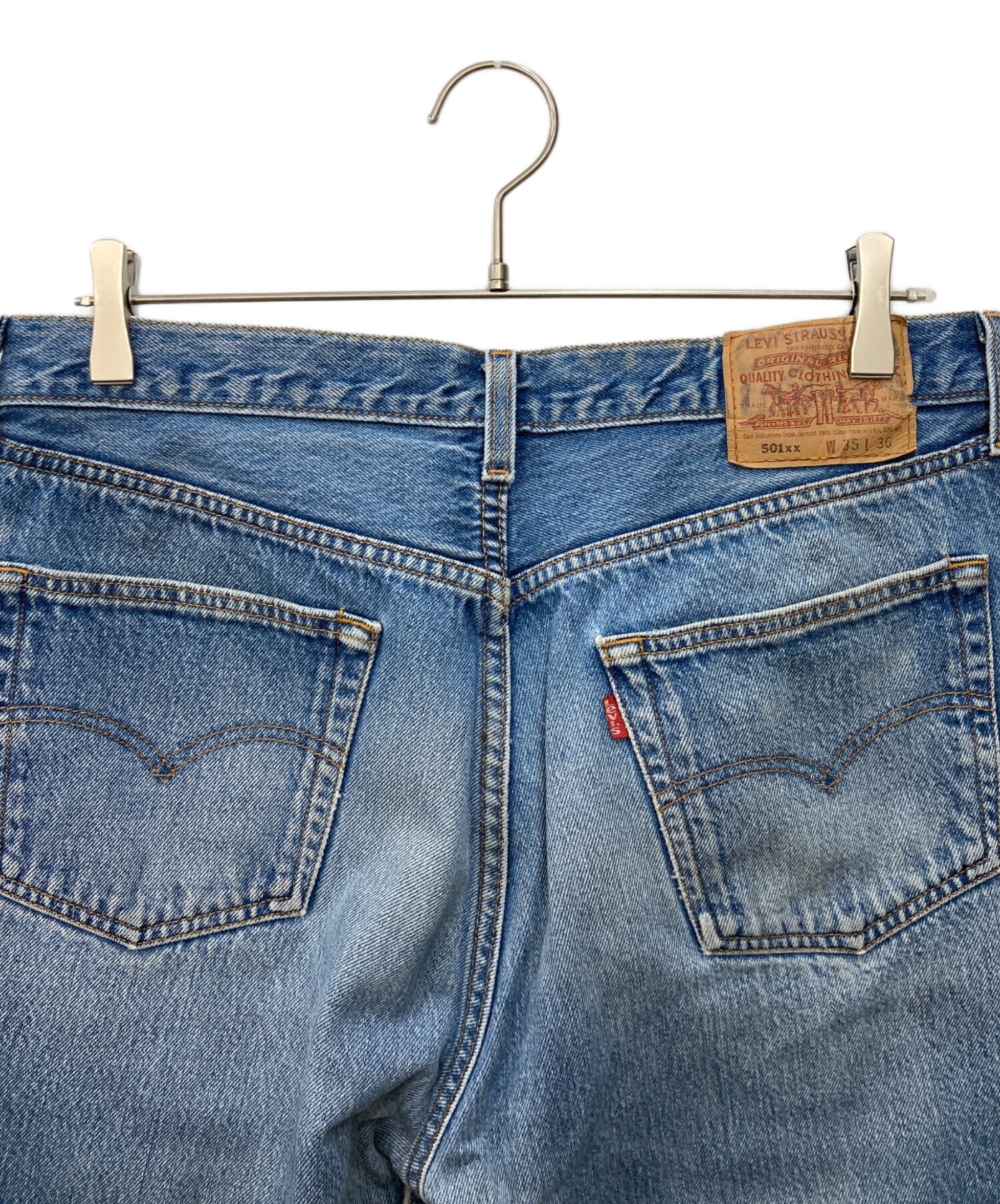 中古・古着通販】LEVI'S (リーバイス) 501XXデニムパンツ ブルー