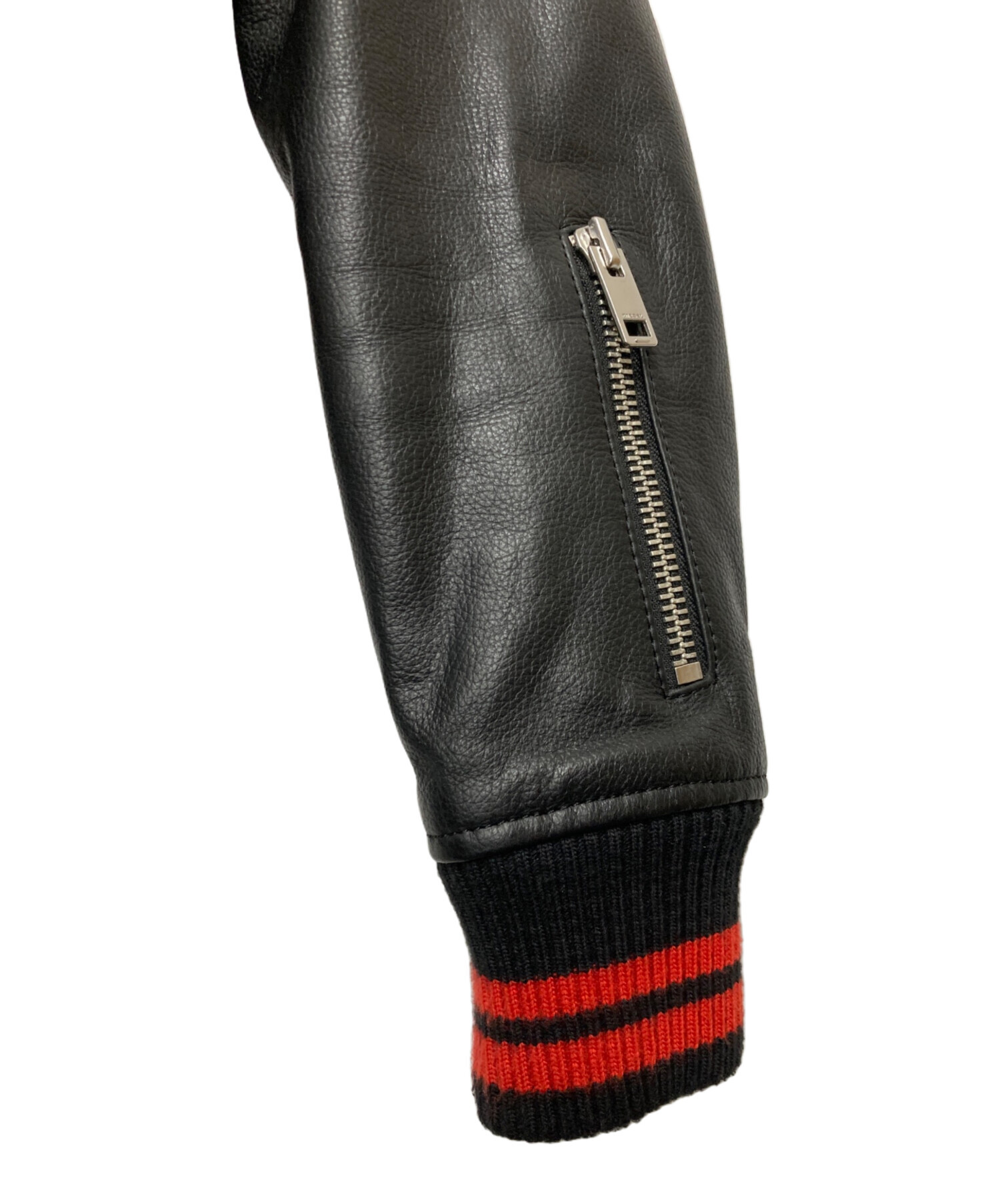 中古・古着通販】DIESEL (ディーゼル) J-YUKI レザー切替ジャケット